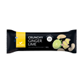 Foodin Barra Crujiente de Proteína de Colágeno Jengibre Lima, 50g x 12