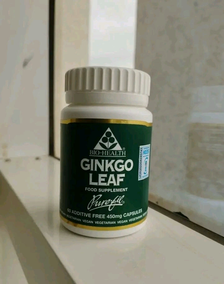 Bio-Health Ginkgo Leaf 450mg Capsules - 60 Count