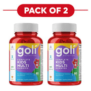 Goli Nutrition Complete Kids Multi Gummies 80 Count Pack of 2