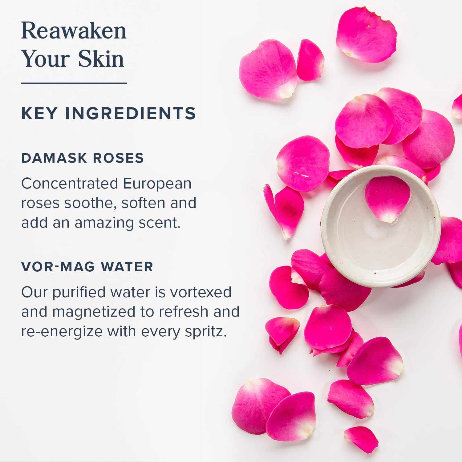 Heritage Store Rosewater – 59ml Travel Size