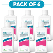 Hibiwash 4% w/v Chlorhexidine Gluconate Cutaneous Solution 500ml Pack of 6
