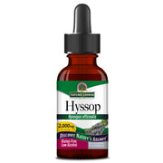Nature’s Answer Hyssop Herb Liquid Extract Low Alcohol 30ml bottle front view