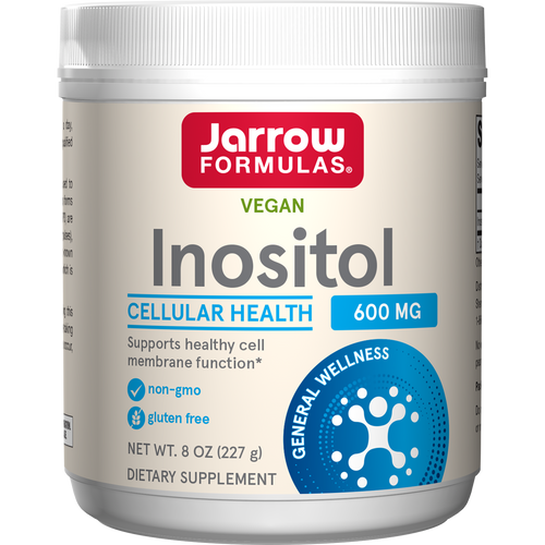 Front Image: Jarrow Formulas Inositol powder 600mg per serving container 227g