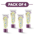 Jack N' Jill Natural Certified Toothpaste Blackcurrant 50g Pack of 4