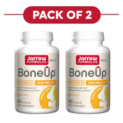 Jarrow Formulas BoneUp Calcium 1000mg 240 Capsules Pack of 2