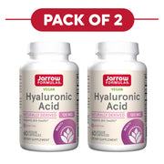 Jarrow Formulas Hyaluronic Acid 120mg 60 Veggie Capsules Pack of 2