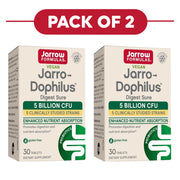 Jarrow Formulas Jarro-Dophilus Digest Sure 5 Billion CFU 30 Tablets Pack of 2