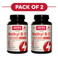 Jarrow Formulas Methyl B-12 5000mcg 90 Chewable Tablets Pack of 2