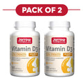 Jarrow Formulas Vitamin D3 62.5mcg 2500 IU 100 Softgels Pack of 2
