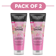 John Frieda Vibrant Shine Colour Shine Conditioner 250ml Pack of 2