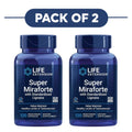Life Extension Super Miraforte Standardized Lignans 120 Capsules Pack of 2