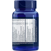 Life Extension Two-Per-Day Multivitamin 120 tablets bottle packaging showing supplement facts and ingredients, no flavour, 120 tablets