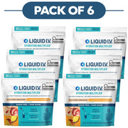 Liquid I.V. Hydration Multiplier Electrolyte Mix Variety Pack 30 x 10g Pack of 6