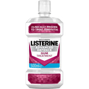 Listerine Advanced Defence Gum Treatment Mouthwash oral rinse bottle 500ml