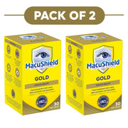 MacuShield Gold Lutein Zeaxanthin Zinc 30 Capsules Pack of 2