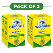 MacuShield Original+ Vegetarian Lutein Vitamin B2 90 Capsules Pack of 2