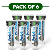 Nature’s Answer PerioBrite Charcoal Toothpaste Peppermint 113.4g Pack of 6