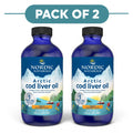 Nordic Naturals Aceite de Hígado de Bacalao Ártico - 1060mg Omega-3 + Vitamina A Líquido