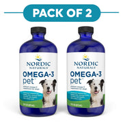 Nordic Naturals Omega-3 Pet Fish Oil for Dogs 473ml Pack of 2