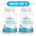 Nordic Naturals Ultimate Omega Xtra - 1480mg Omega-3 + 1000 UI D3 - 60 cápsulas blandas sabor limón