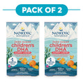 Nordic Naturals DHA para Niños Sin Azúcar - 600mg Omega-3, Sabor Punch Tropical - 30 Gomitas