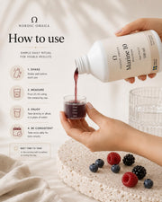 Nordic Omega Marine Collagen 10 Sugar Free Berry Flavour 500ml