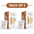 Té Herbal Nutra Tea de Ginseng y Jengibre | 20 Bolsas Biodegradables | 40g