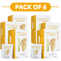 Té Herbal Nutra Tea de Hierba de Limón y Jengibre | 20 Bolsas Biodegradables | 40g