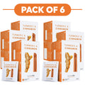 NutraTea Turmeric & Cinnamon Herbal Tea 20 Tea Bags Pack of 6