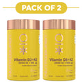 Gomitas Nutriburst de Vitamina D3 y K2 - 2000IU D3 + 100µg K2 MK7 - 60 Unidades