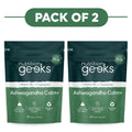 Nutrition Geeks Ashwagandha Calm+ 60 Vegan Capsules Pack of 2