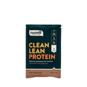 Sachet of Nuzest Clean Lean Vegan Protein Powder, Rich Chocolate flavour, 25g