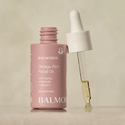 How to Use: Balmonds Omega Rich Facial Oil 30ml applying oil to face skincare routine