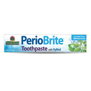 Nature’s Answer PerioBrite Whitening Toothpaste Wintermint 113.4g box front view on a white background