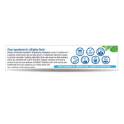 Nature’s Answer PerioBrite Whitening Toothpaste Wintermint 113.4g ingredient label on a white background
