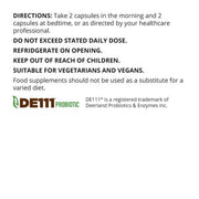 How to Use: Good Health Naturally Probiotic 14 capsules usage instructions probiotic supplement 120 count