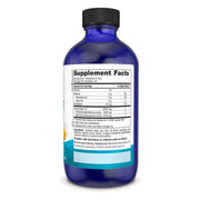 Supplement facts label and details for Nordic Naturals Ultimate Omega high-potency liquid fish oil.