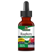 Nature's Answer Alcohol-Free Raspberry Extract 30ml liquid herbal supplement front label