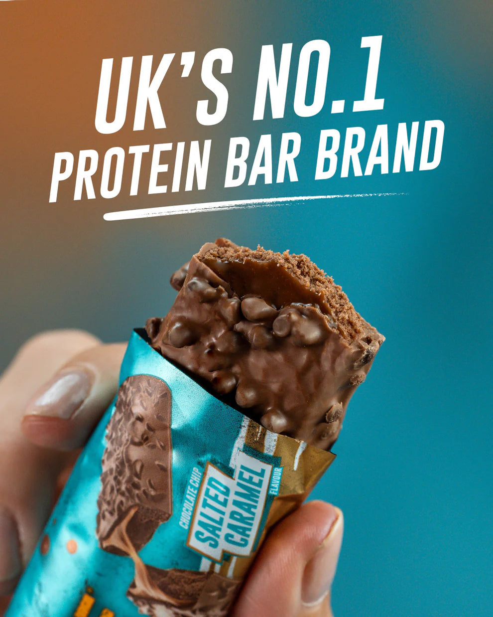 Grenade Chocolate Chip Salted Caramel High Protein Low Sugar Bar 12 x 60g