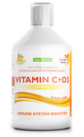 Swedish Nutra Vitamin C D3 Zinc Liquid Orange 500ml