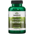 Swanson Damiana 100 Cápsulas | Apoyo Herbal de Espectro Completo para la Salud Sexual