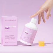 Swedish Collagen Hair liquid citrus 500ml usage instructions 25ml serving