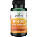 Swanson E-400 con Selenio 400 UI Vitamina E - 90 cápsulas blandas