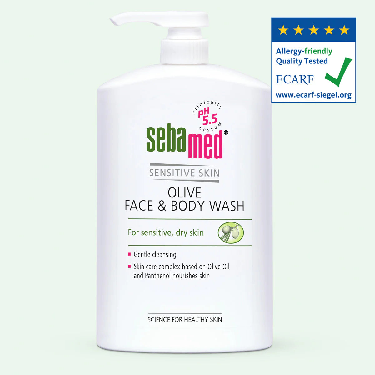 Sebamed Olive Face & Bodywash 1 L