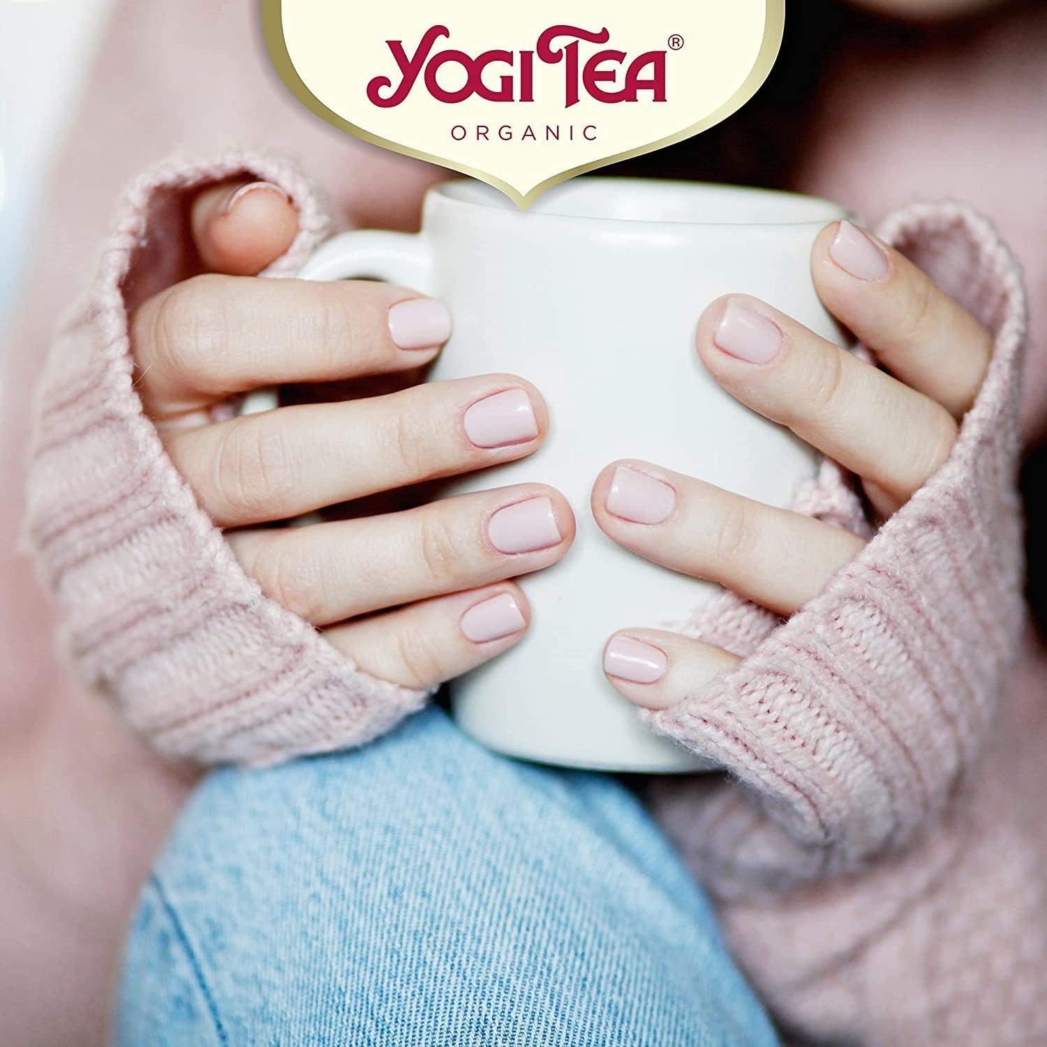 How to Use Image: Yogi Tea Organic Ginger Lemon tea bag brewing cup 17 x 1.8g
