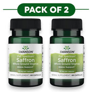 Swanson Full Spectrum Saffron 15mg 60 Capsules Pack of 2