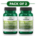 Swanson Milk Thistle Combination 175mg 60 Capsules Pack of 2