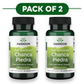 Swanson Chanca Piedra de espectro completo 500mg 60 cápsulas vegetales Pack de 2