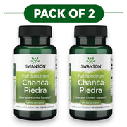 Swanson Full Spectrum Chanca Piedra 500mg 60 Veggie Capsules Pack of 2