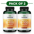 Swanson Complejo Balance B-100 100 Cápsulas Pack de 2